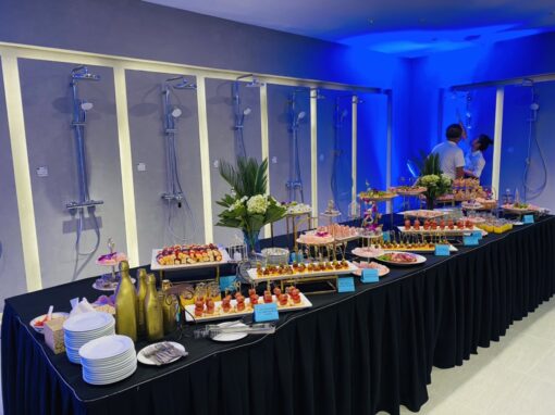 Bàn tiệc tea break Sự Kiện Lâm Bon